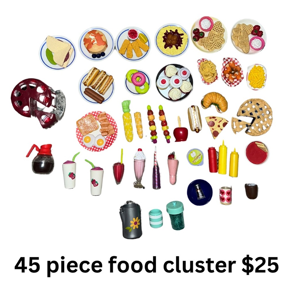 American Girl doll food accessories